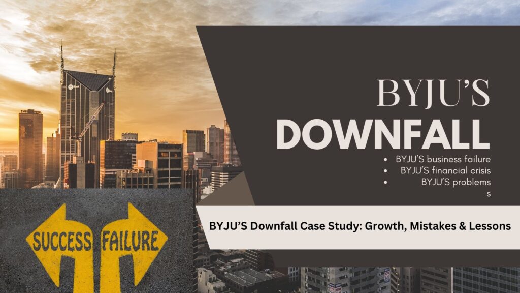 BYJU’S business failure